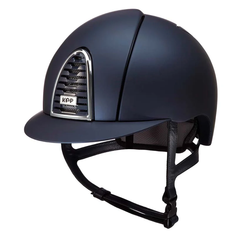 Riding Helmet Cromo 2.0 Textile Blue