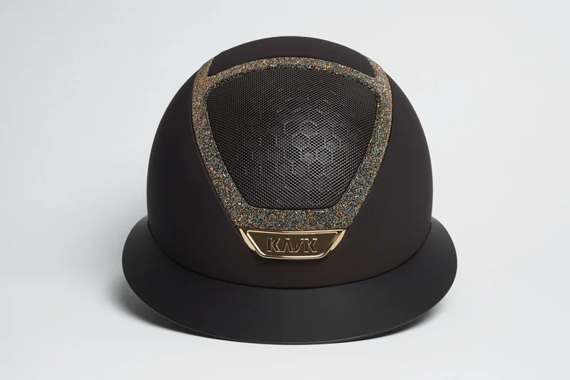 Riding Helmet Star Lady Crystal Frame Swarovski