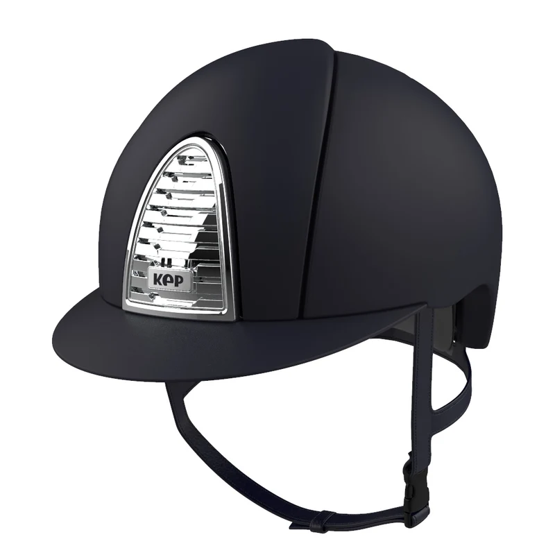 Riding Helmet Cromo 2.0 Textile with Chrome Frame & Grille