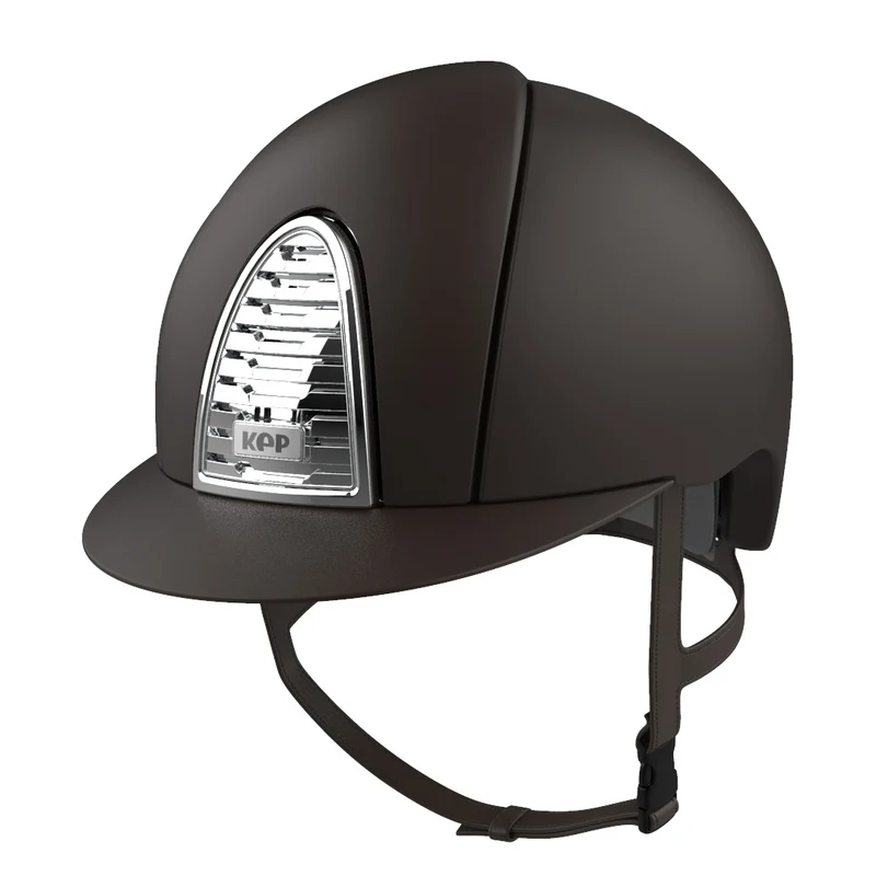 Riding Helmet Cromo 2.0 Textile with Chrome Frame & Grille