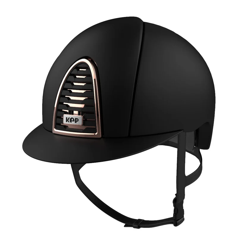 Riding Helmet Cromo 2.0 Textile with Rose Gold Frame