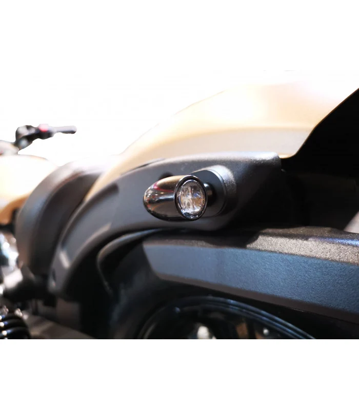 Abdeckungen für die hinteren Blinkeranschlüsse von Indian Scout Bobber Zwanzig