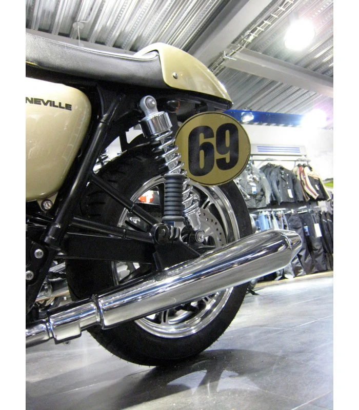 Seitliche Nummernschilder Triumph Bonneville 865