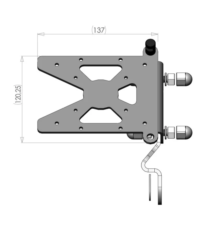 Victory OCTANE Seitenplattenhalter