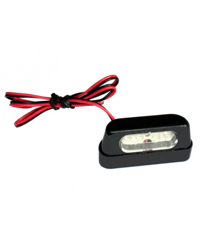 4 LED-Motorrad-Kennzeichenbeleuchtung