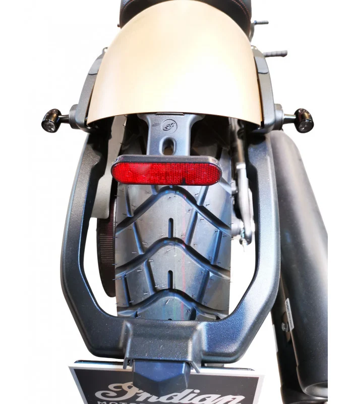 Abdeckungen für die hinteren Blinkeranschlüsse von Indian Scout Bobber