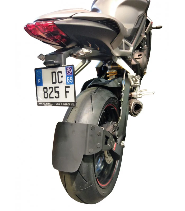 Schmutzabweisender Schmutzfänger hinten Triumph Straße Triple 675