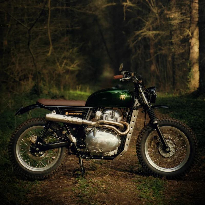 Auspuff "scrambler„Royal Enfield Interceptor 650