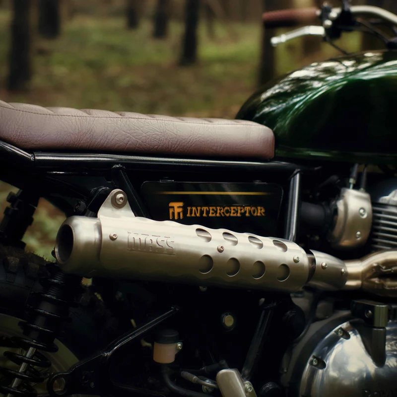 Auspuff "scrambler„Royal Enfield Interceptor 650