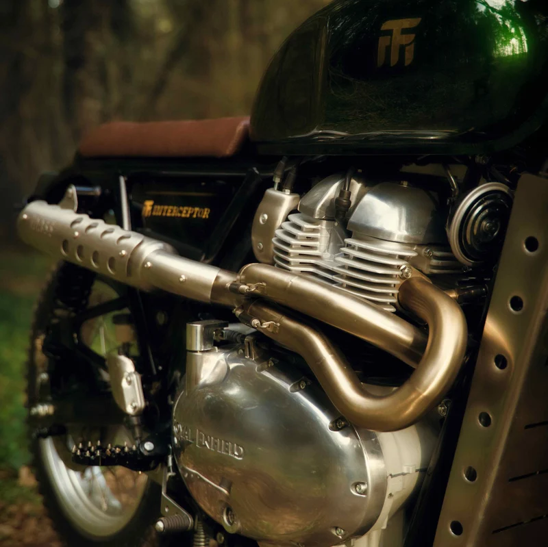 Auspuff "scrambler„Royal Enfield Interceptor 650