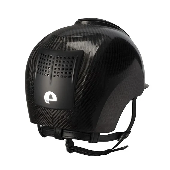 Riding Helmet E-Light Shine with Matt Black Inserts