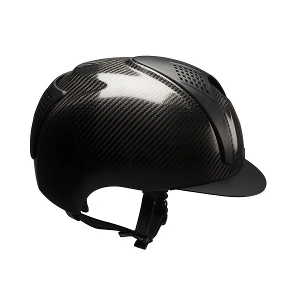 Riding Helmet E-Light Shine with Matt Black Inserts