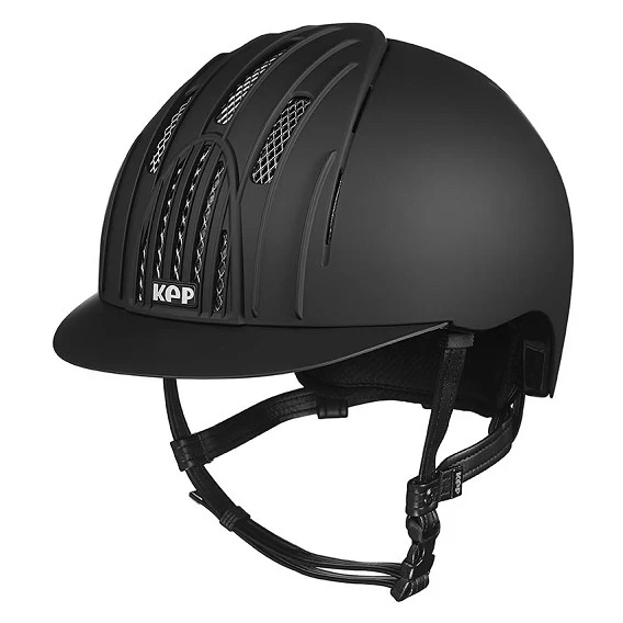 Riding Helmet E.Fast Black Chrome Mesh
