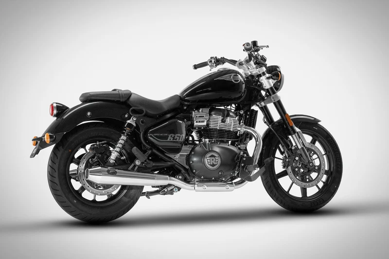 Zard Slip-ons Schalldämpfer Royal Enfield Super Meteor 650