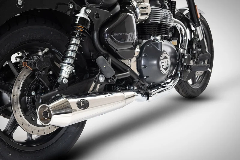 Zard Slip-ons Schalldämpfer Royal Enfield Super Meteor 650