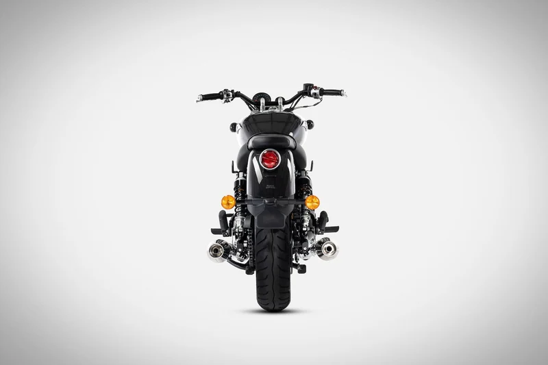 Zard Slip-ons Schalldämpfer Royal Enfield Super Meteor 650