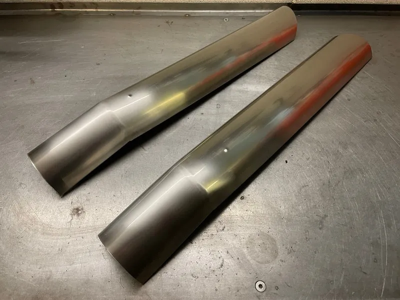 Paar Megaphon-Schalldämpfer aus Edelstahl BMW R18