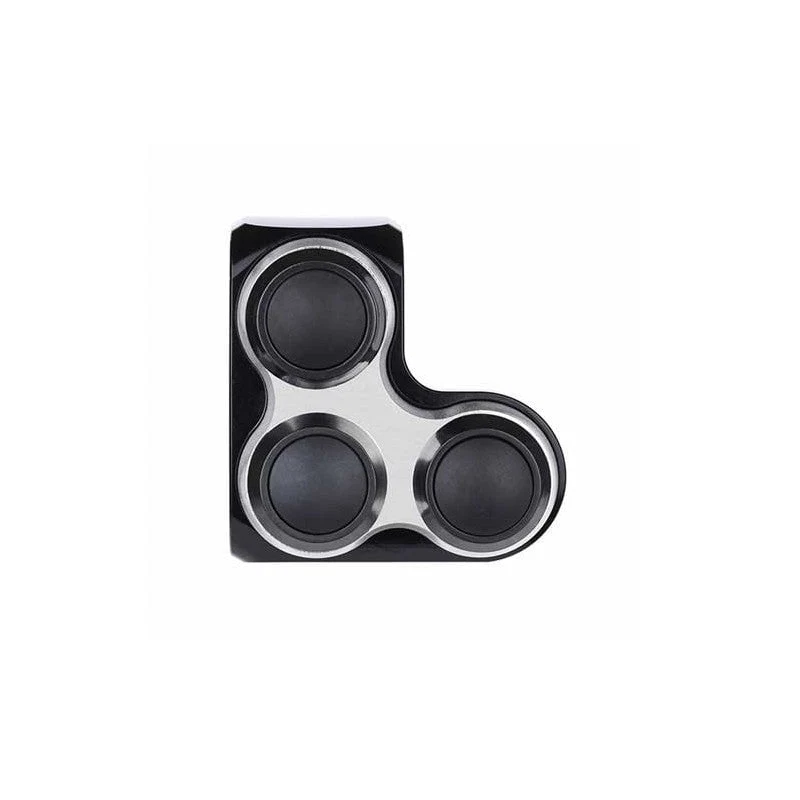 Commodo Motogadget Mo.Switch Basic Schwarz/Silber links 3 Tasten