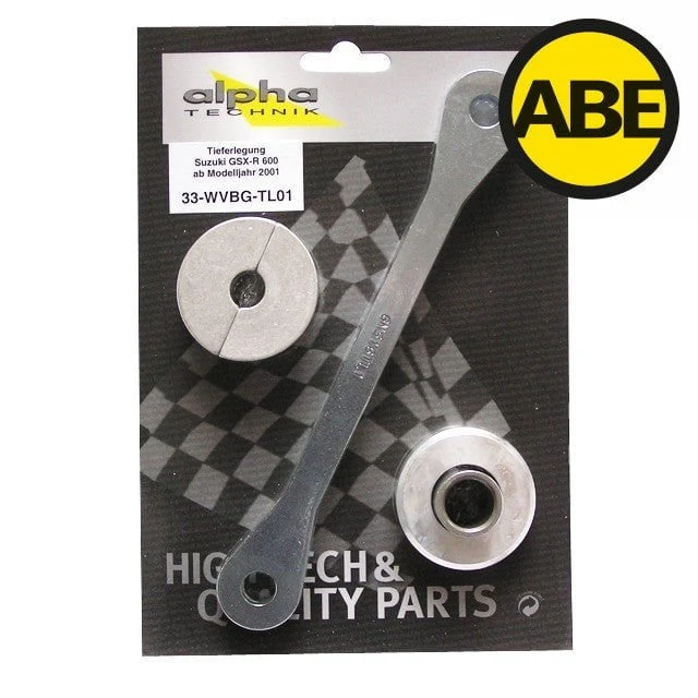Tieferlegungssatz Suzuki GSXR600, WVBG (von 2001 bis 2003) ALPHA TECHNIK