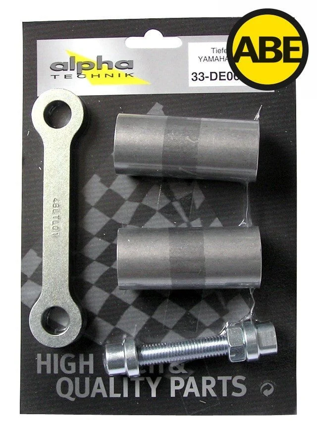 Tieferlegungssatz Yamaha DT125R/X, Typ DE06 (von 2004 bis ) ALPHA TECHNIK