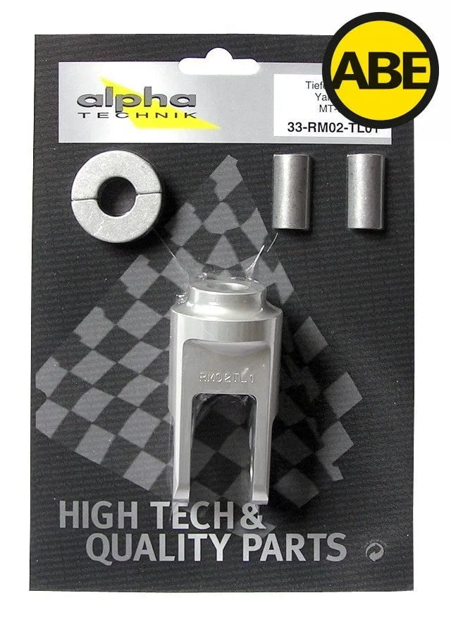 Tieferlegungssatz Yamaha MT03, RM02 (von 2006 bis ) ALPHA TECHNIK