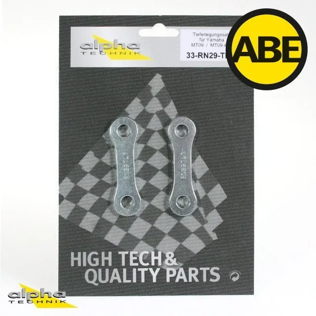 Tieferlegungssatz Yamaha MT09, RN29 (von 2013 bis ) ALPHA TECHNIK