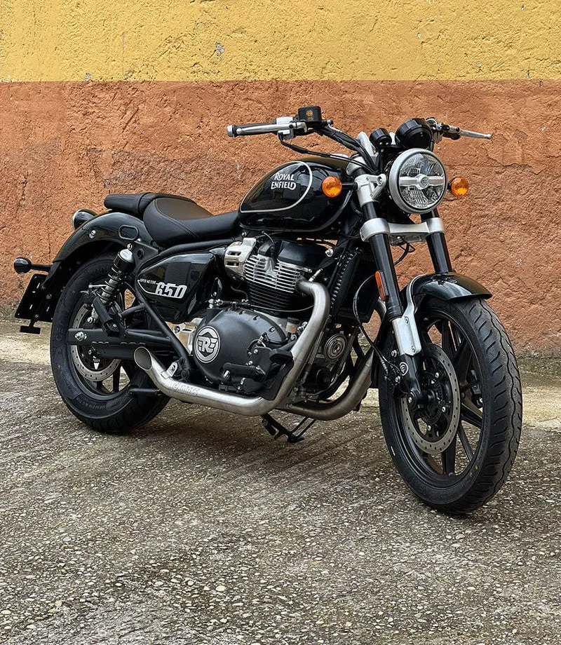 Auspuff „Hot Rod“ Royal Enfield Super Meteor / ShotGun 650