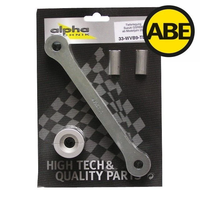Tieferlegungssatz Suzuki GSR600, WVB9 (von 2006 bis 2011) ALPHA TECHNIK