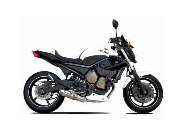 Auspuff PURE BLACK IXRACE für YAMAHA XJ-6 09-16
