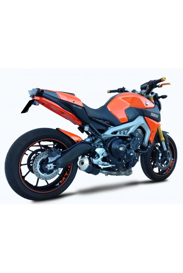 Auspuff PURE BLACK IXRACE für YAMAHA MT-09 13-20