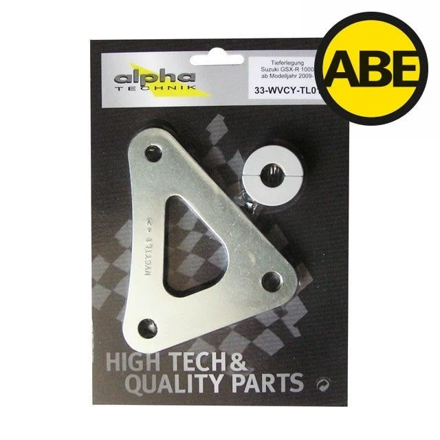 Tieferlegungssatz Suzuki GSXR1000, WVCY (von 2009 bis 2016) ALPHA TECHNIK