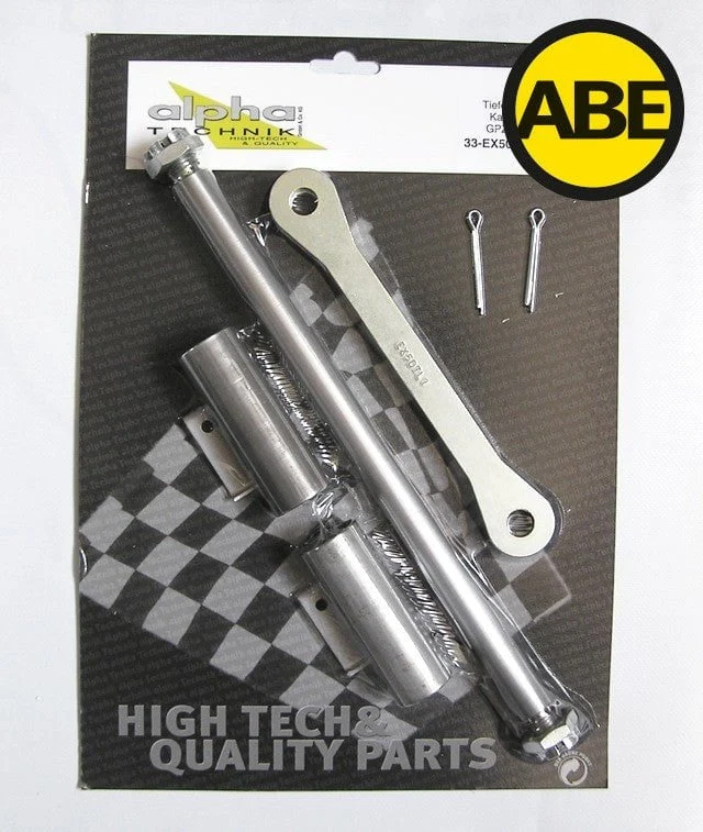 Tieferlegungssatz Kawasaki GPZ500S, EX500D (von 1994 bis ) ALPHA TECHNIK