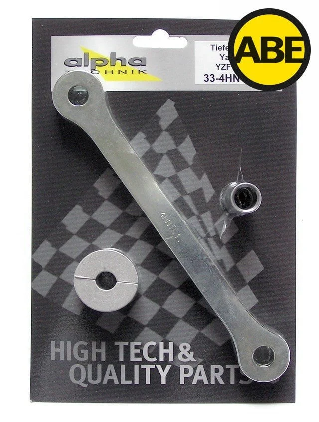 Tieferlegungssatz Yamaha YZF750R, 4HN (von 1993 bis ) ALPHA TECHNIK