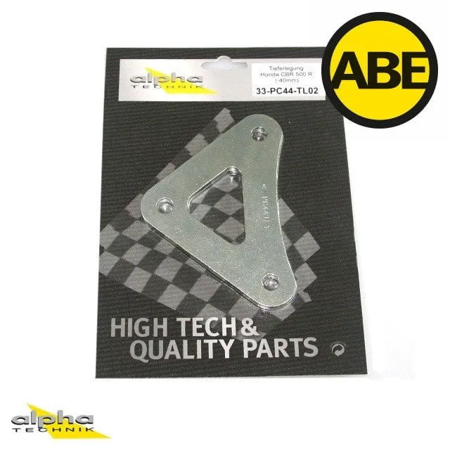 Tieferlegungssatz Honda CBR500R,CB500F,CB500X, (von 2013 bis 2016) ALPHA TECHNIK