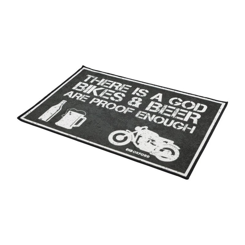 Werkstattmatte Es gibt einen Gott 90x60cm OXFORD