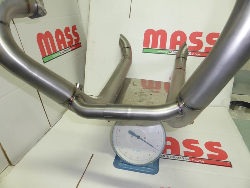 Mass Titanium Hot Rod Auspuff für Royal Enfield Interceptor/ continentalund GT 650
