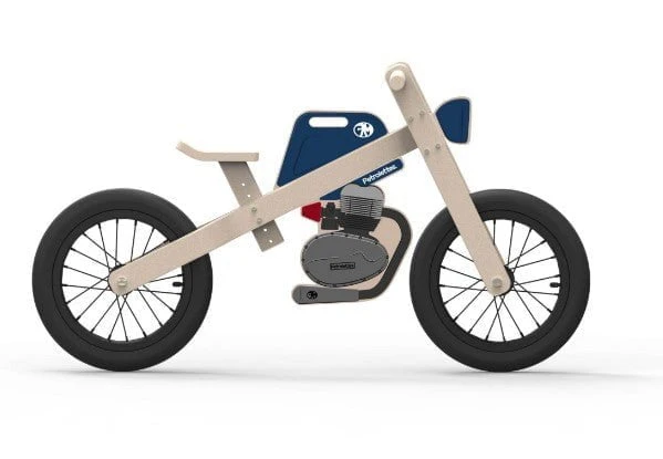 Evolutionäres Laufrad Petrolettes Model FrenchMoto