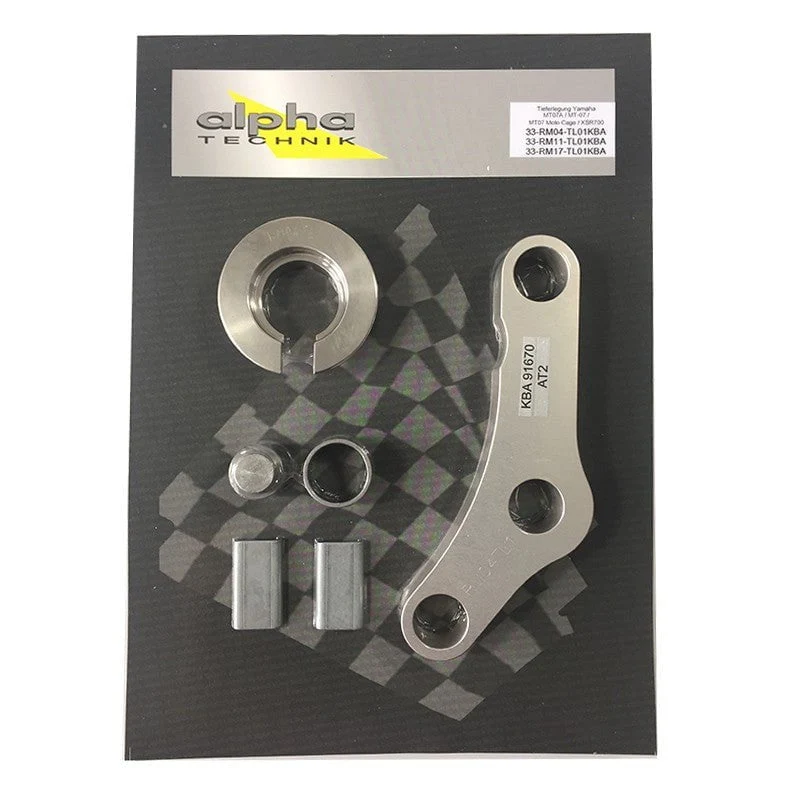 Tieferlegungssatz Yamaha MT07/MT07 Moto Cage, RM04 (von 2014 bis 2016) ALPHA TECHNIK