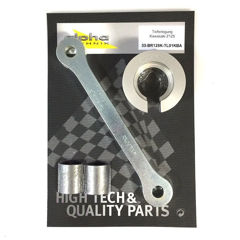 Tieferlegungssatz Kawasaki Z125, BR125K / BR125L (von 2021 bis ) ALPHA TECHNIK