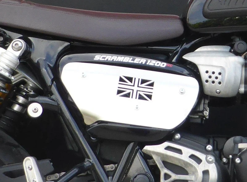 Auspuffmasse 2 in 1 unten für TRIUMPH Scrambler 1200 XC/XE