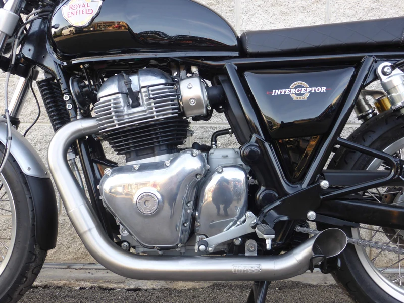 Auspuff "Hot Rod" Royal Enfield Interceptor/ continentalund GT 650