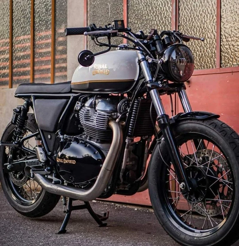 Auspuff "Hot Rod" Royal Enfield Interceptor/ continentalund GT 650