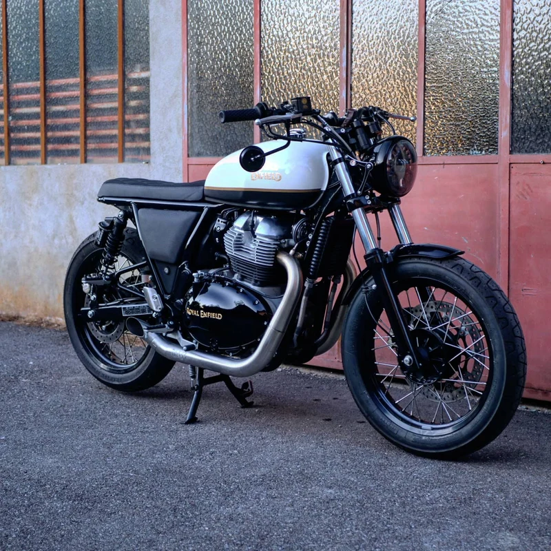 Auspuff "Hot Rod" Royal Enfield Interceptor/ continentalund GT 650