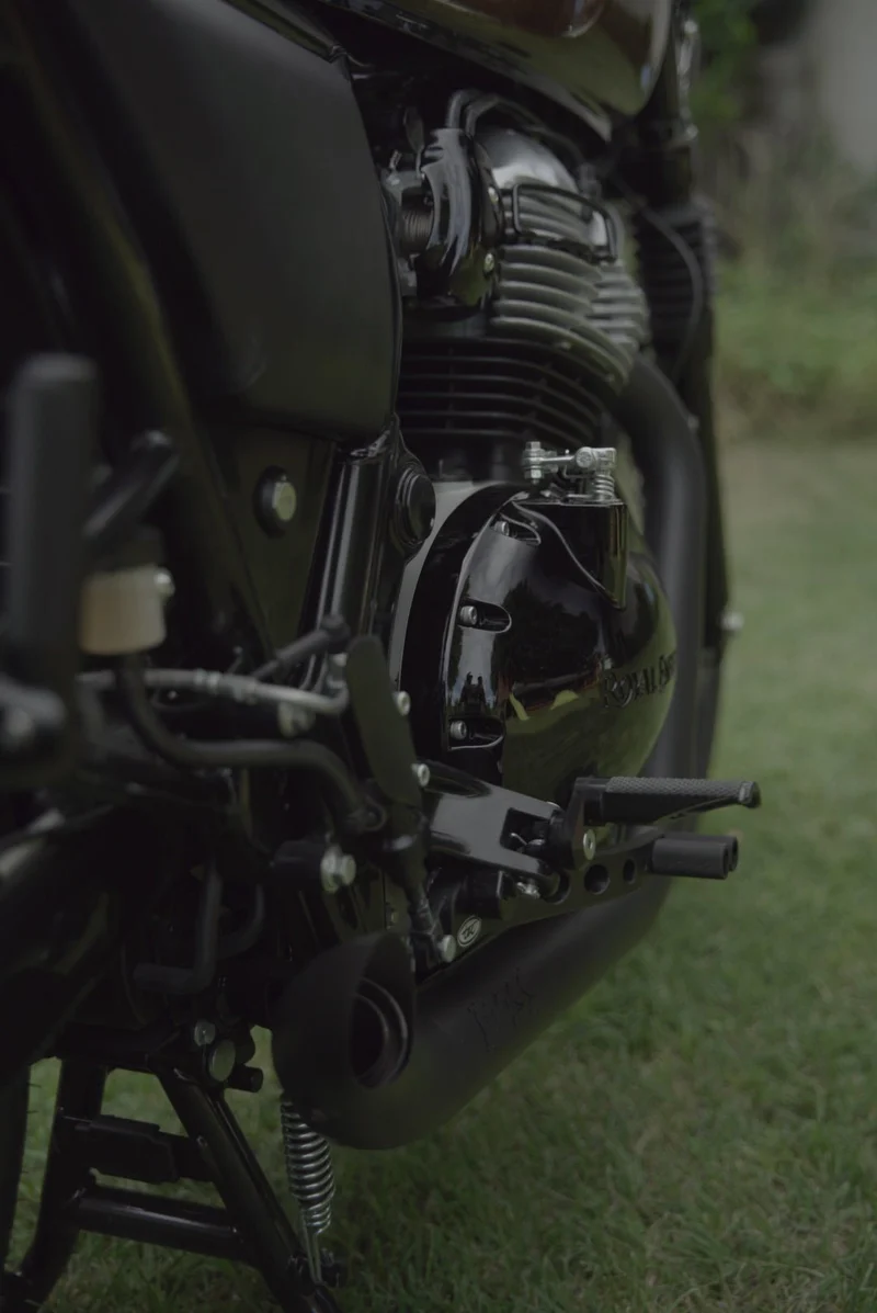 Auspuff "Hot Rod" Royal Enfield Interceptor/ continentalund GT 650