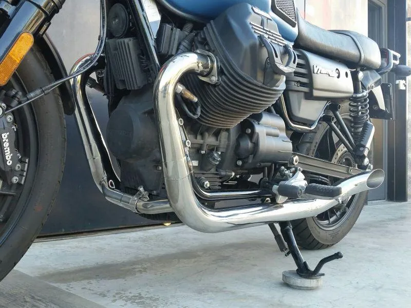 Auspuff Moto Guzzi V7 "Hot Rod"