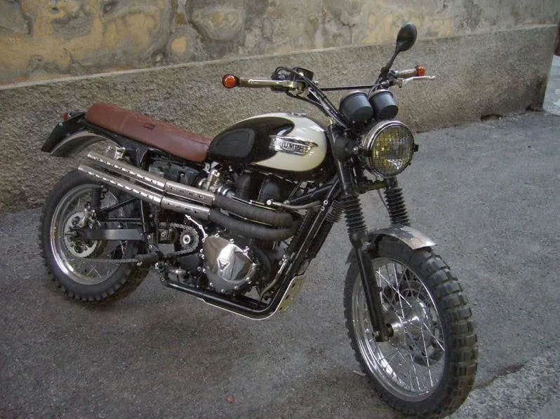 Massenauspuff"Scrambler"Gute Stadt / Scrambler /Thruxton