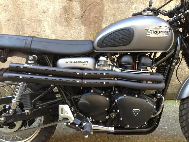 Massenauspuff"Scrambler"Gute Stadt / Scrambler /Thruxton