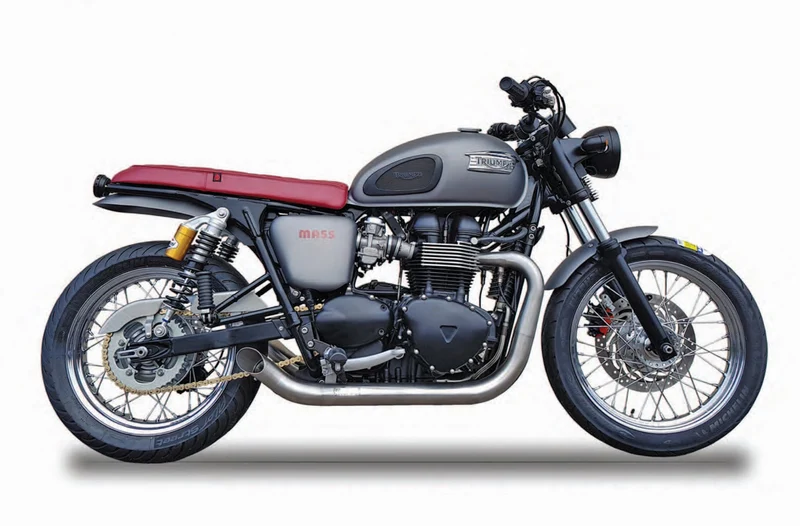 Bonneville Hot Rod Auspuff / Scrambler /Thruxton