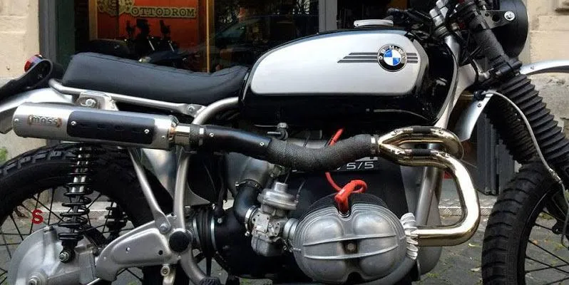 Auspuff "Scrambler"R80 / 100-Serie