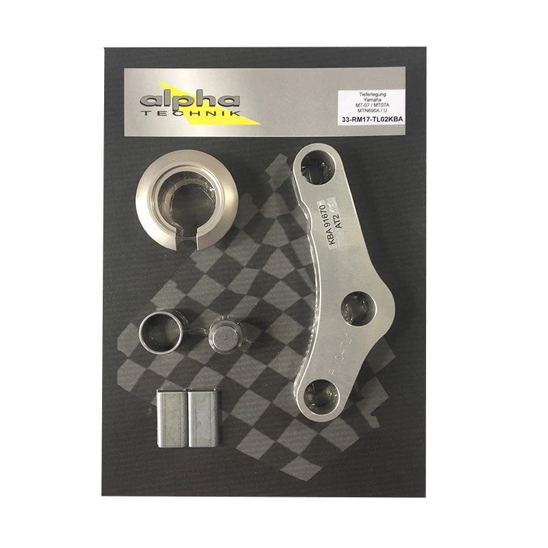 Tieferlegungssatz Yamaha MT07A / MT-07 / Moto Cage (von 2018 bis ) ALPHA TECHNIK